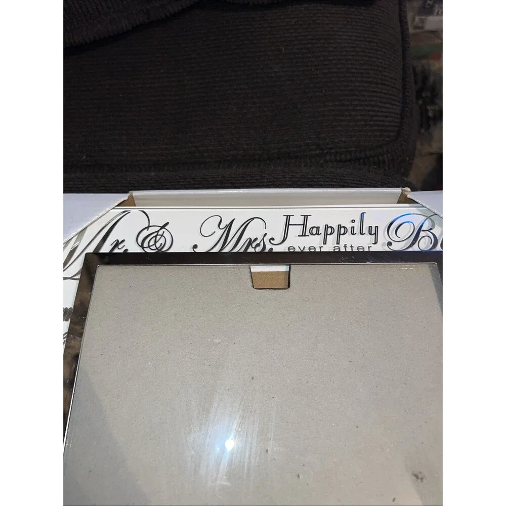 Malden Mr. & Mrs. Wedding Photo Frame 8x10 Glass